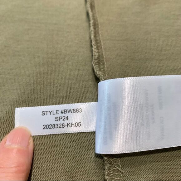 J Crew Shirt S Henley Green - Picture 6 of 7